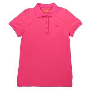 Loudmouth Golf Polo Shirt Carmine Rose Pink Womens Size M NWT